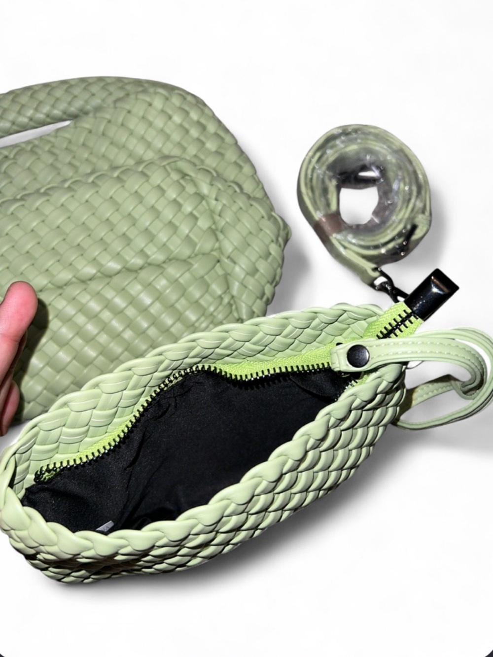Woven Mini Handbag Set - Picture 4 of 5